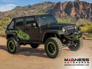 Jeep Wrangler JK Venom Front Bumper w/ Winch Mounts by Addictive Desert Designs - 2007+
